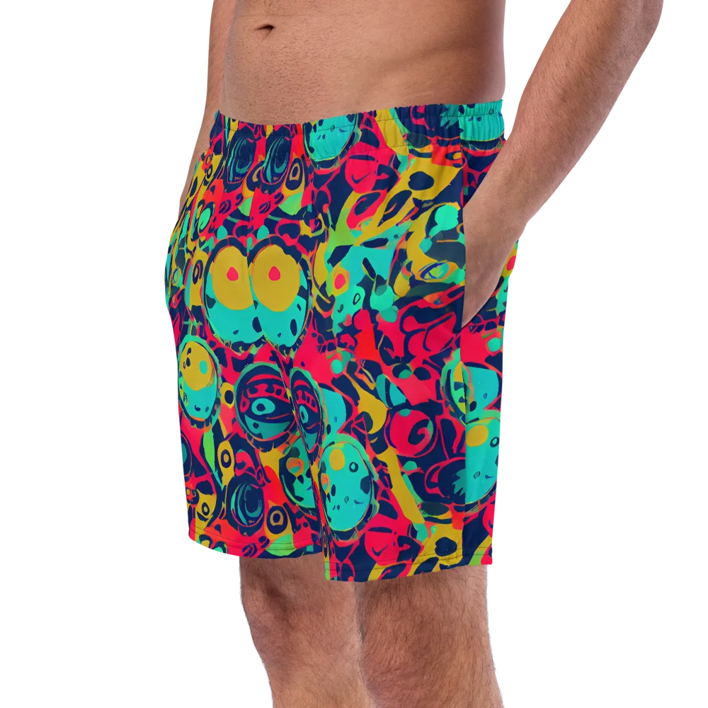 Gottlieb Galaxy on Swim Trunks — Left Front