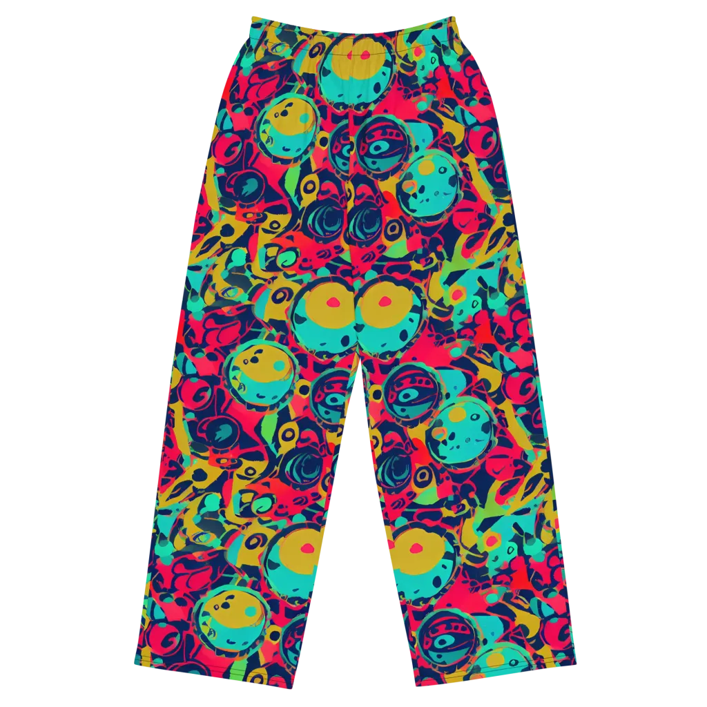 Gottlieb Galaxy on Wide-Leg Pants — Front