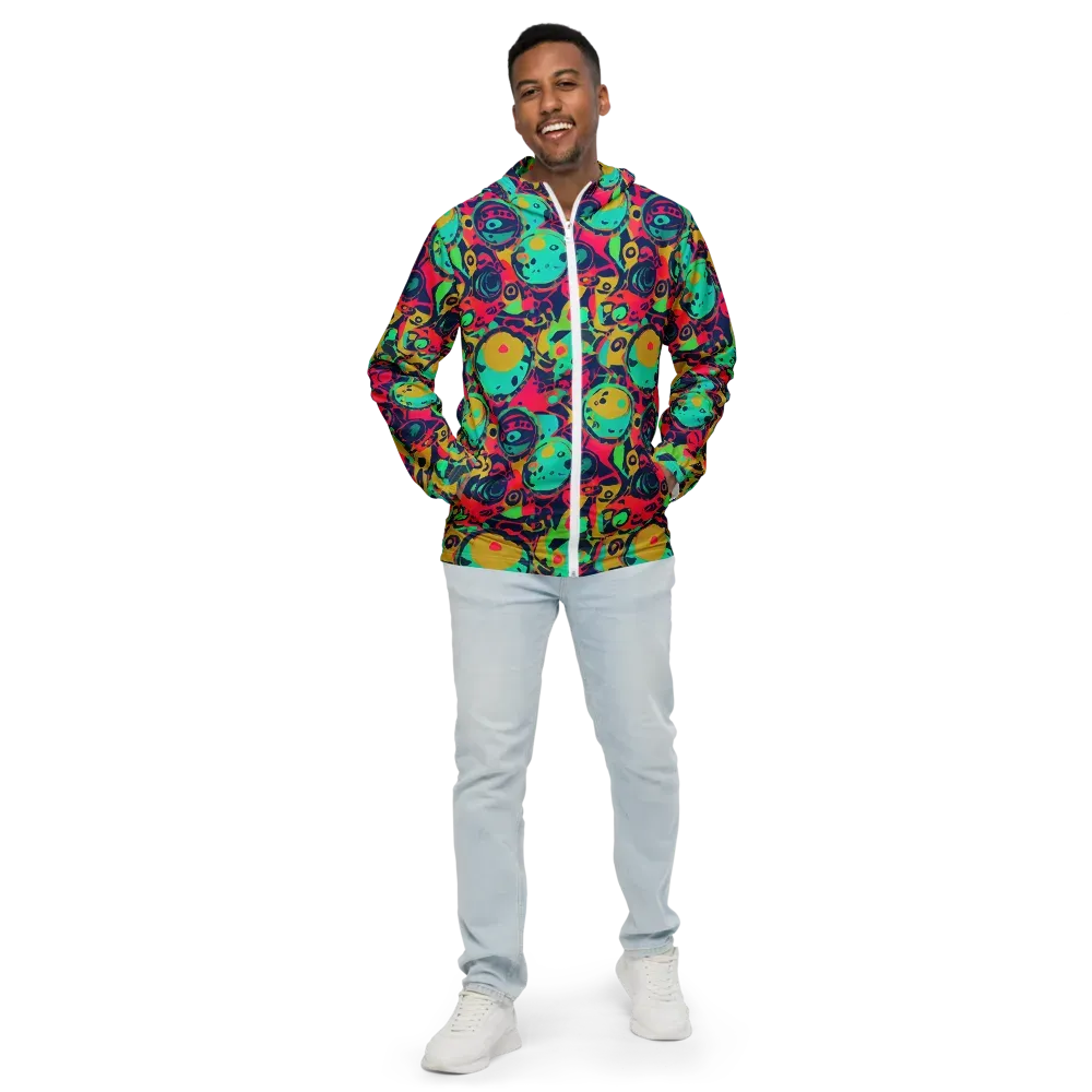 Gottlieb Galaxy on Men's Windbreaker — Front