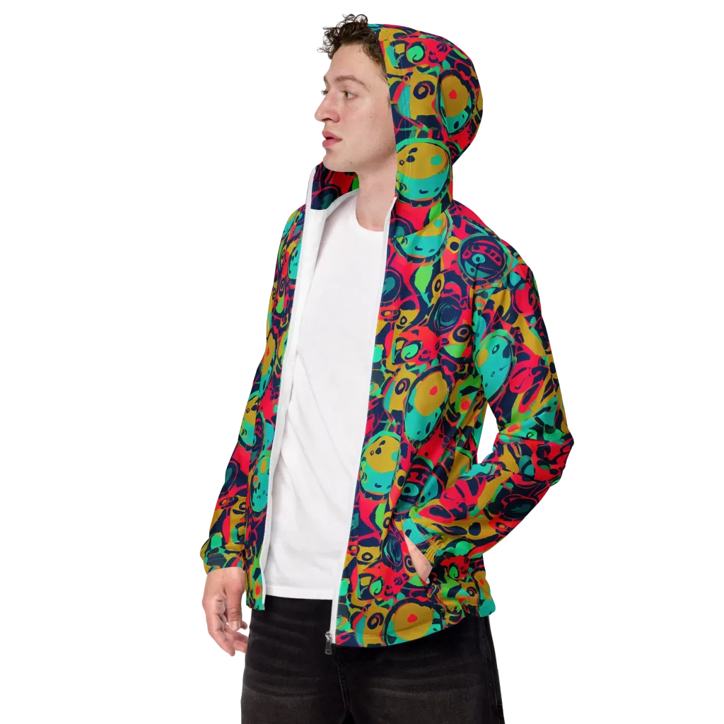 Gottlieb Galaxy on Men's Windbreaker — Left Front