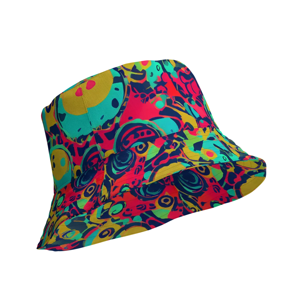 Gottlieb Galaxy on Reversible Bucket Hat — Product details Outside