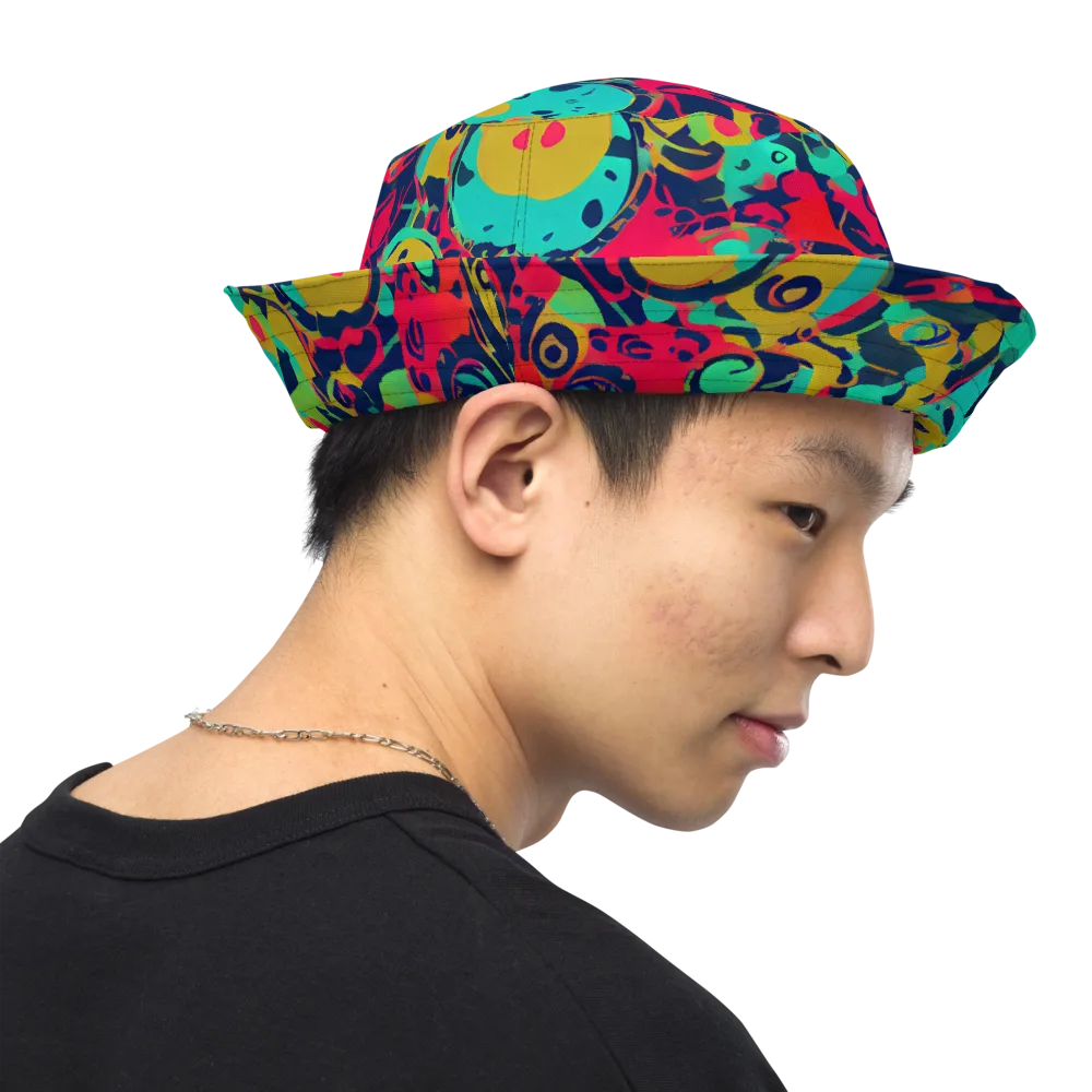 Gottlieb Galaxy on Reversible Bucket Hat — Right Outside