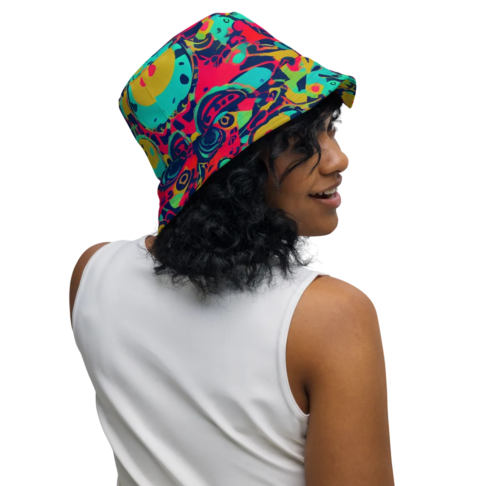 Gottlieb Galaxy on Reversible Bucket Hat — Right Outside