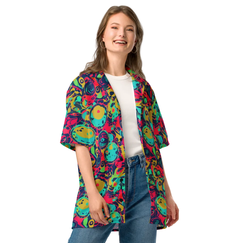 Gottlieb Galaxy on Button Shirt — Front