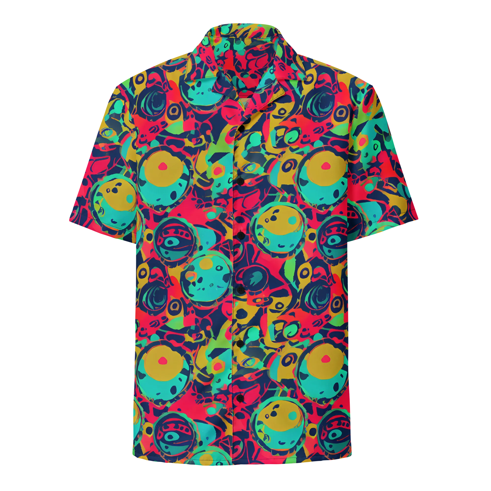 Gottlieb Galaxy on Button Shirt — Front