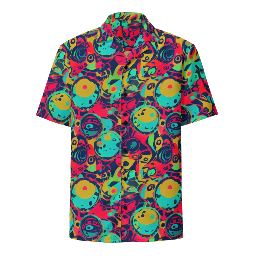 Gottlieb Galaxy on Button Shirt — Front