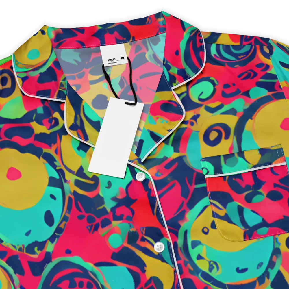 Gottlieb Galaxy on Women's Short Sleeve Pajama Top — Product details