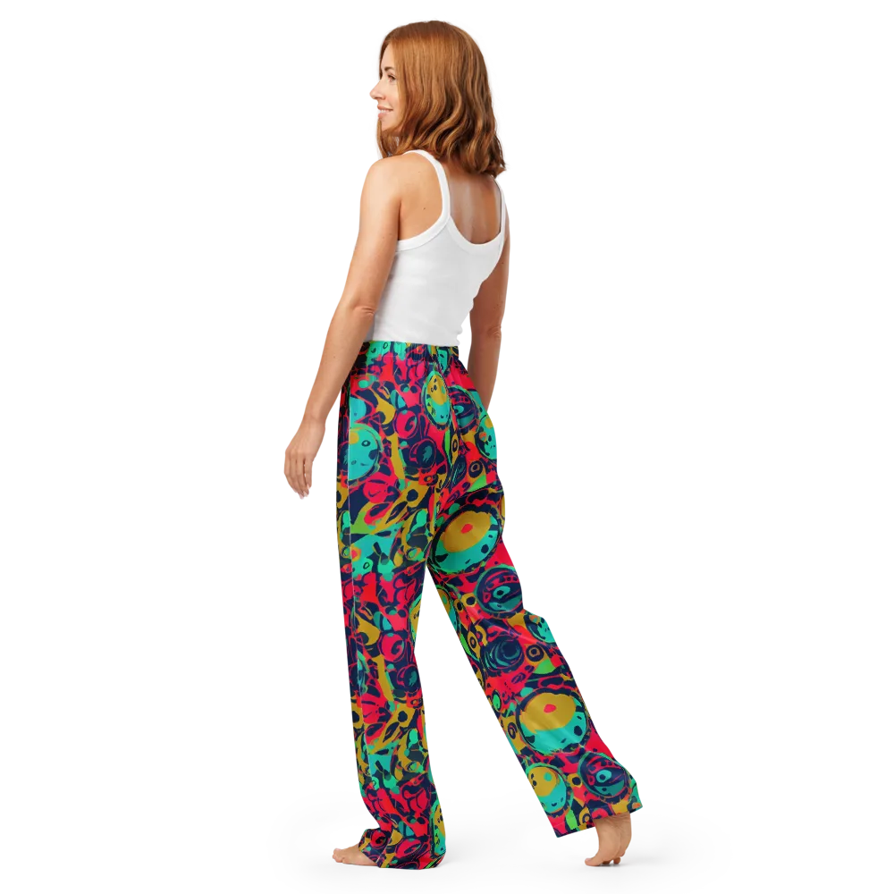 Gottlieb Galaxy on Women's Pajama Pants — Back