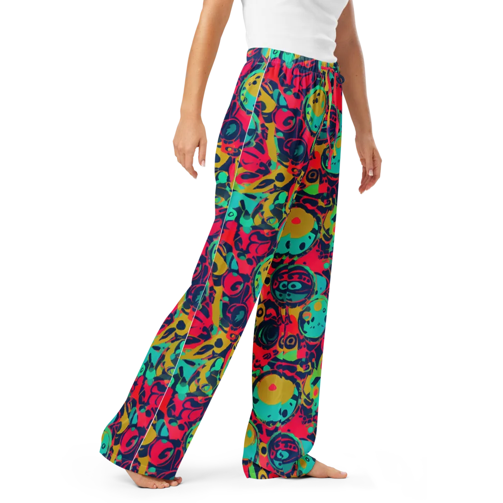 Gottlieb Galaxy on Women's Pajama Pants — Right Front
