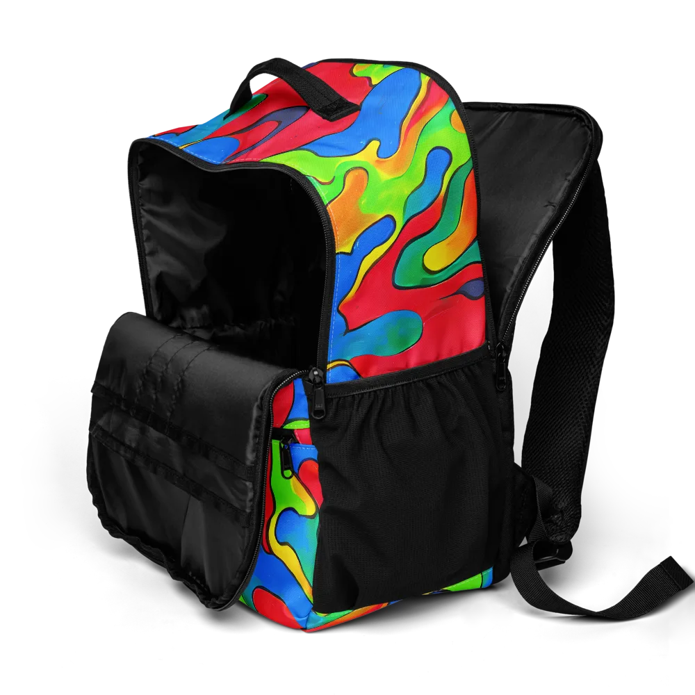 Splash of Joy on Utility Backpack — Product details 2