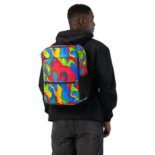 Splash of Joy on a Utility Backpack