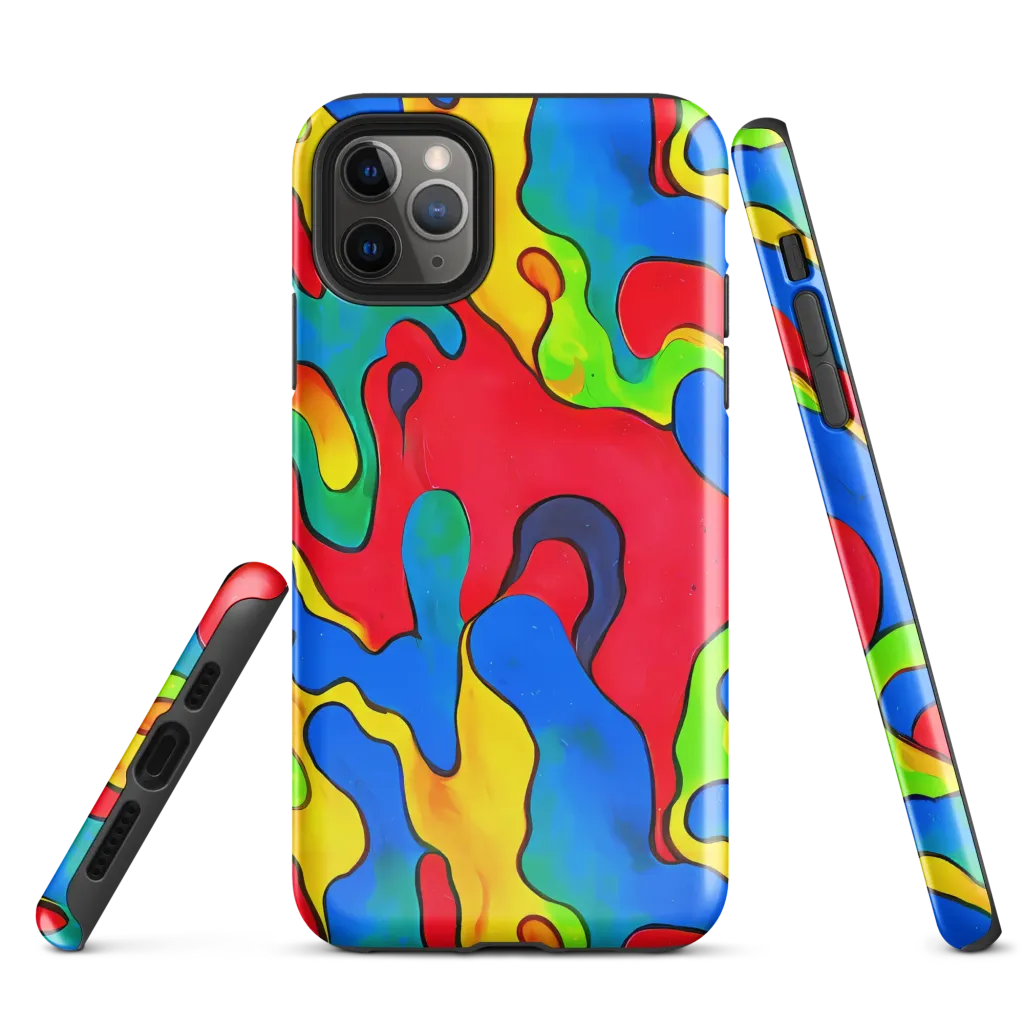 Splash of Joy on Tough Case for iPhone® — Front