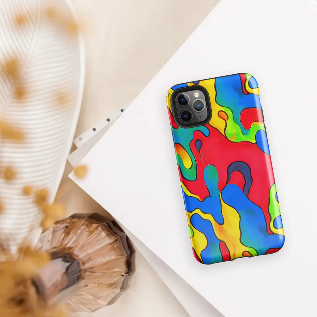 Splash of Joy on Tough Case for iPhone® — Front