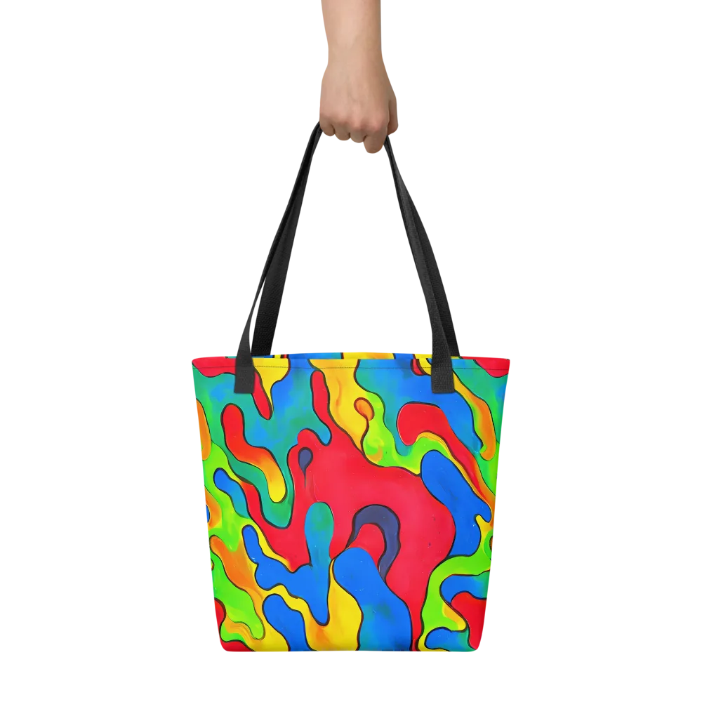 Splash of Joy on Tote Bag — Front