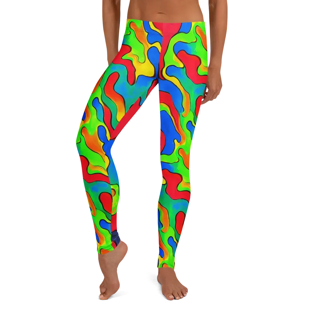Splash of Joy on Leggings — Front