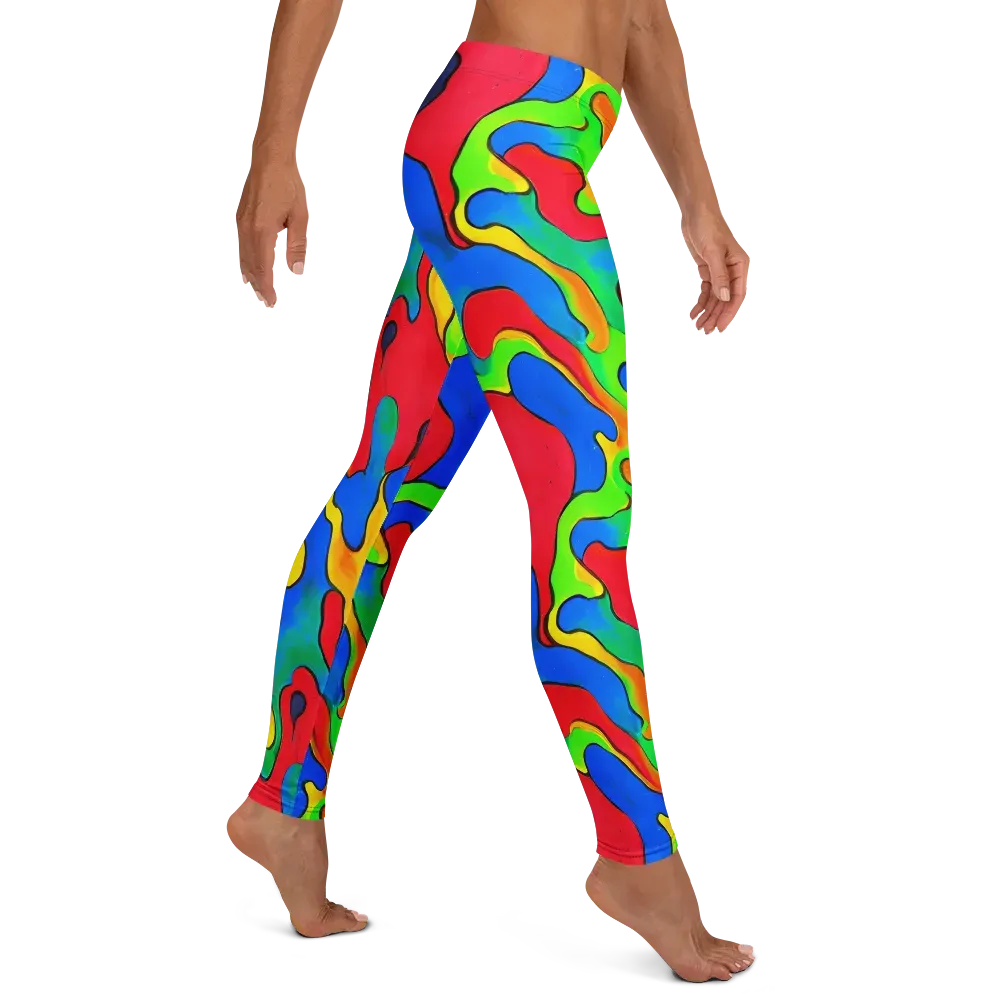Splash of Joy on Leggings — Right