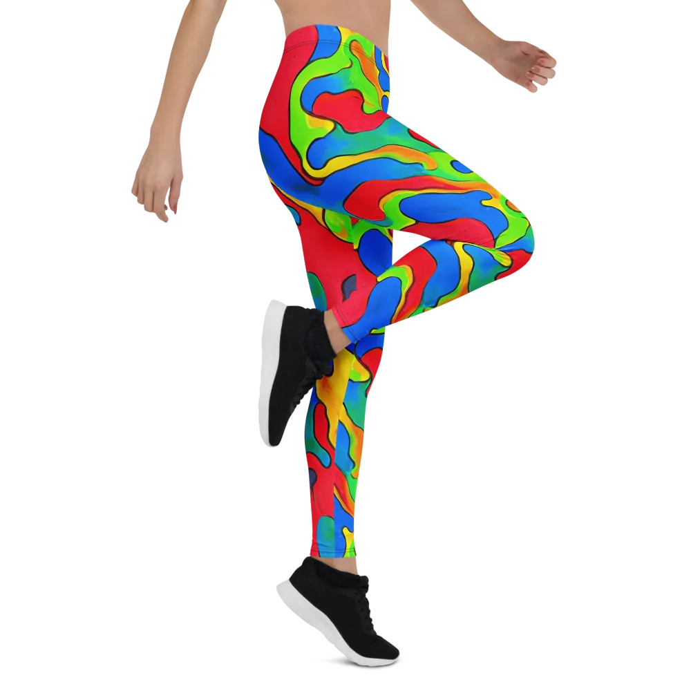 Splash of Joy on Leggings — Right