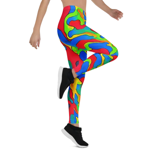 Splash of Joy on a Leggings