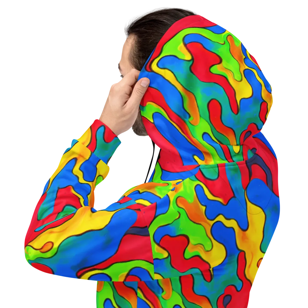 Splash of Joy on Hoodie — Back
