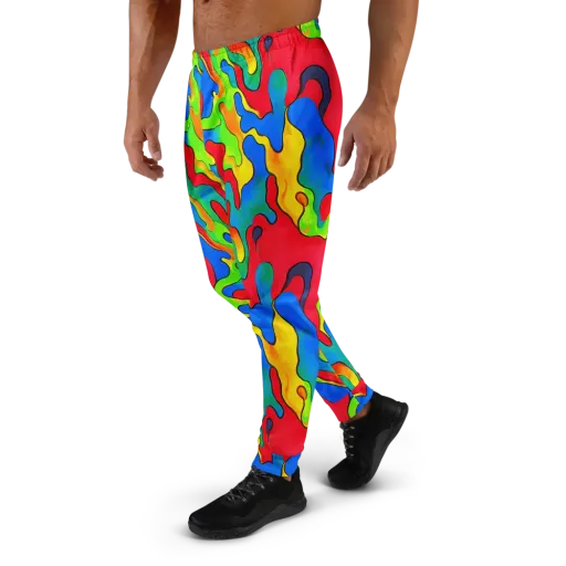 Splash of Joy on a Men's Joggers
