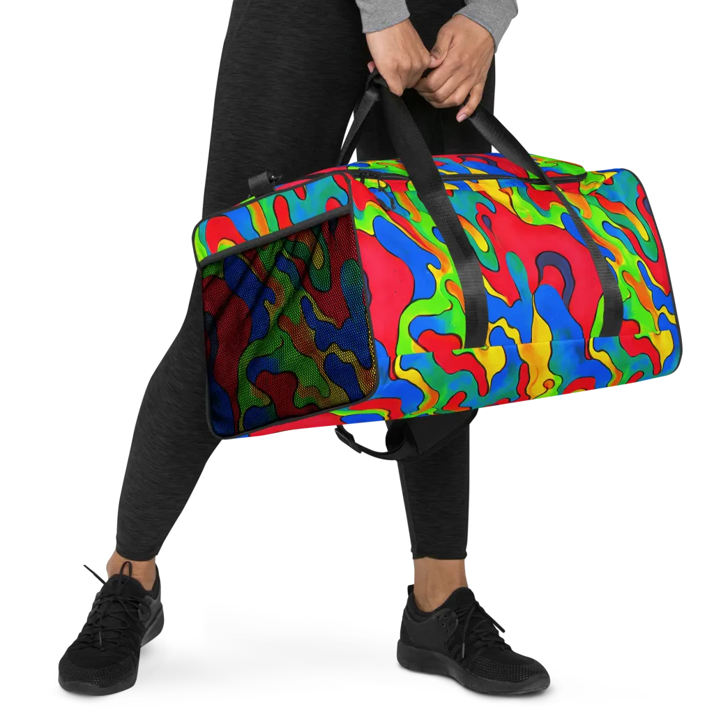 Splash of Joy on Duffle Bag — Right Front