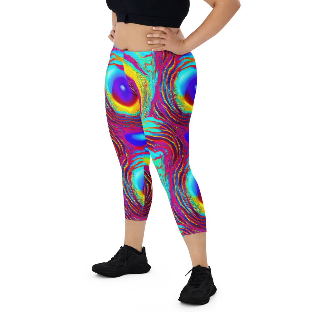 Kapoor Vortex on Capri Leggings — Front