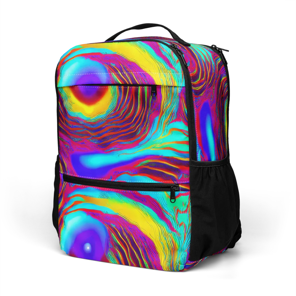 Kapoor Vortex on Utility Backpack — Left Front