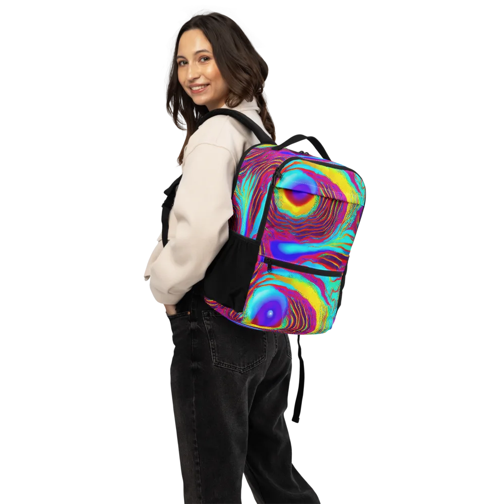 Kapoor Vortex on Utility Backpack — Back