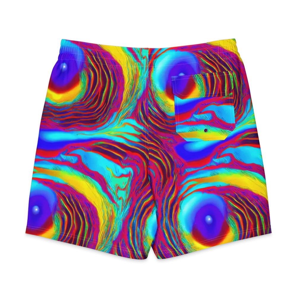 Kapoor Vortex on Men's Board Shorts — Back
