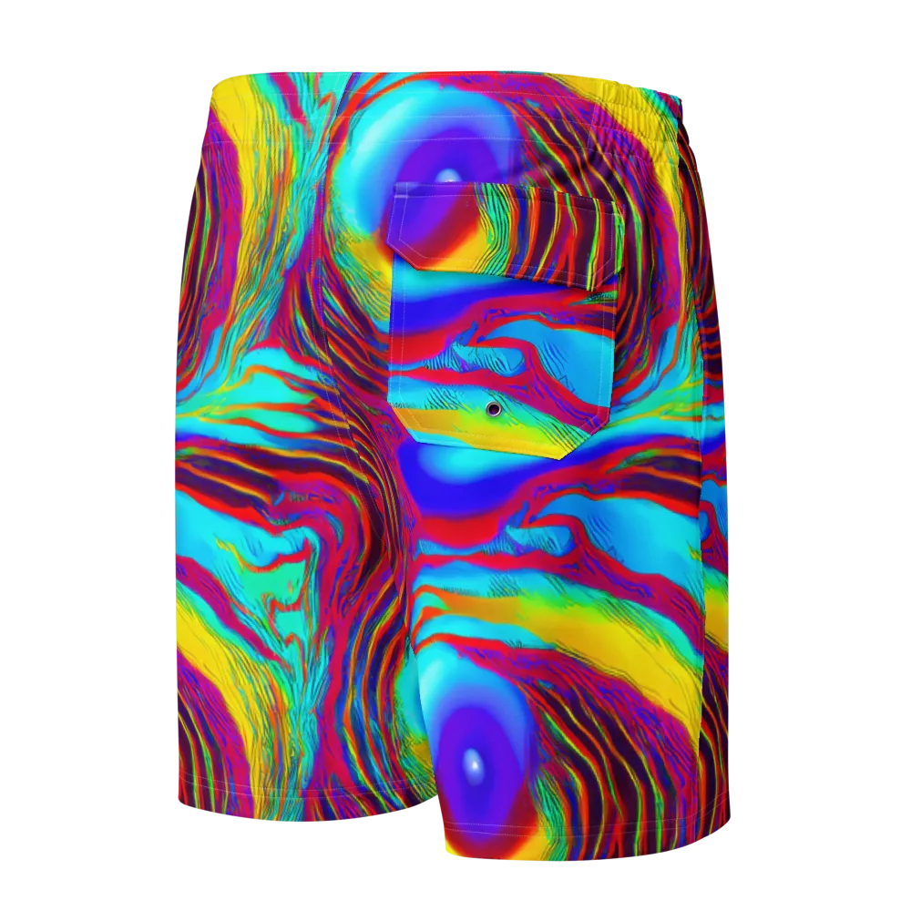Kapoor Vortex on Men's Board Shorts — Back