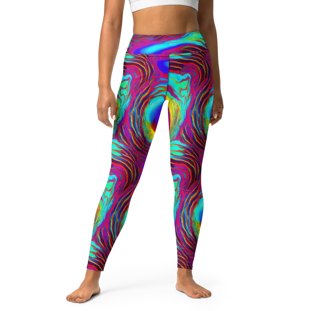 Kapoor Vortex on Yoga Leggings — Front