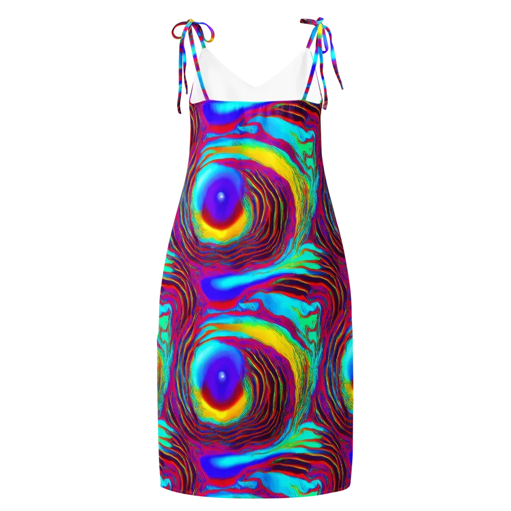 Kapoor Vortex on Slip Dress — Back