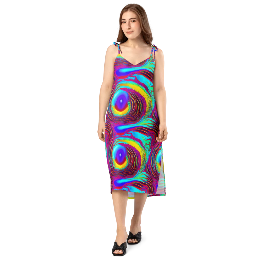Kapoor Vortex on Slip Dress — Front
