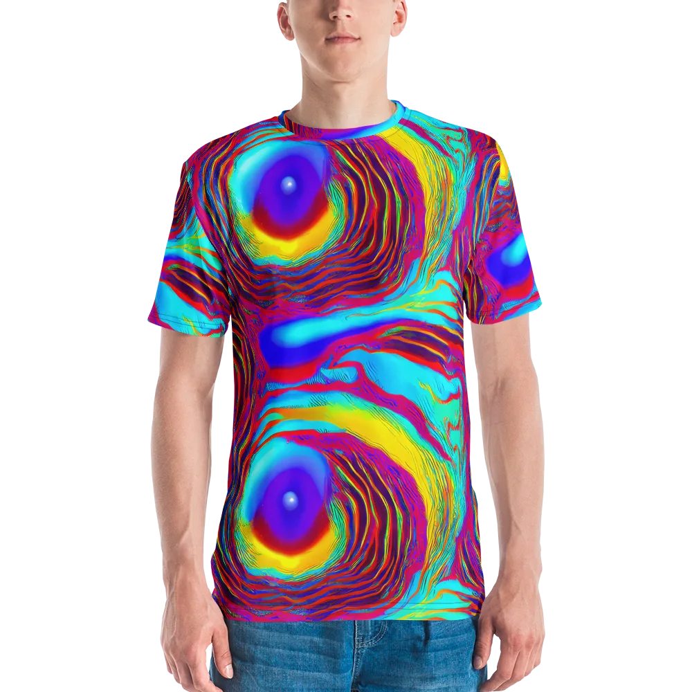 Kapoor Vortex on Men's Crew Neck T-Shirt — Front