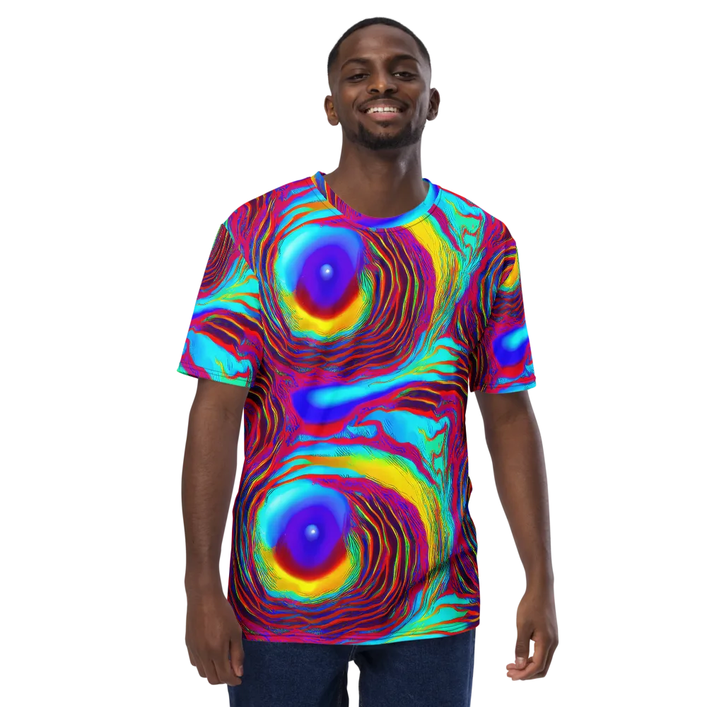 Kapoor Vortex on Men's Crew Neck T-Shirt — Front