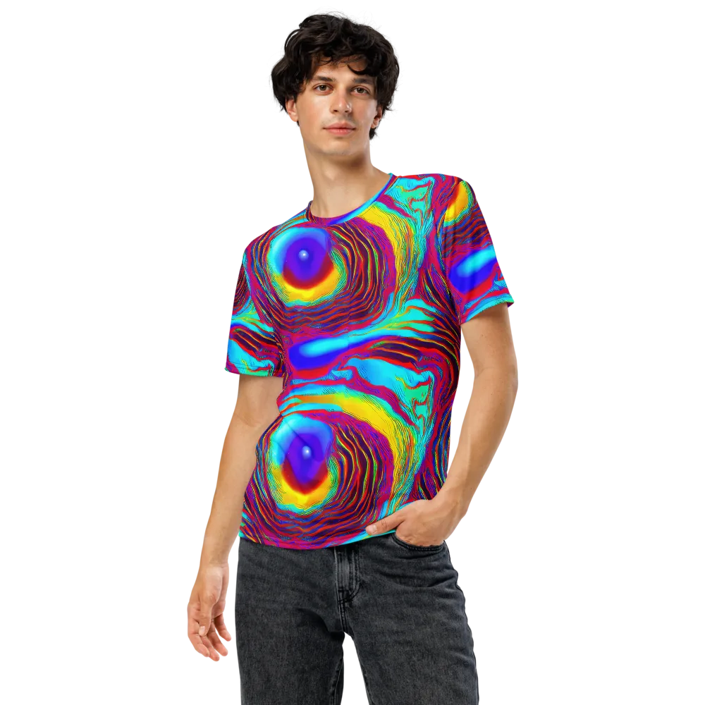 Kapoor Vortex on Men's Crew Neck T-Shirt — Front