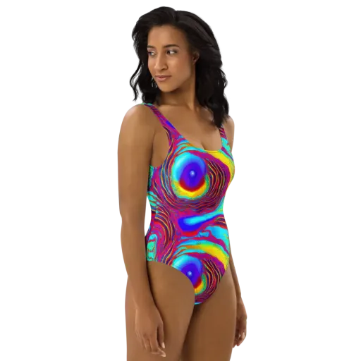 Kapoor Vortex on a One-Piece Swimsuit