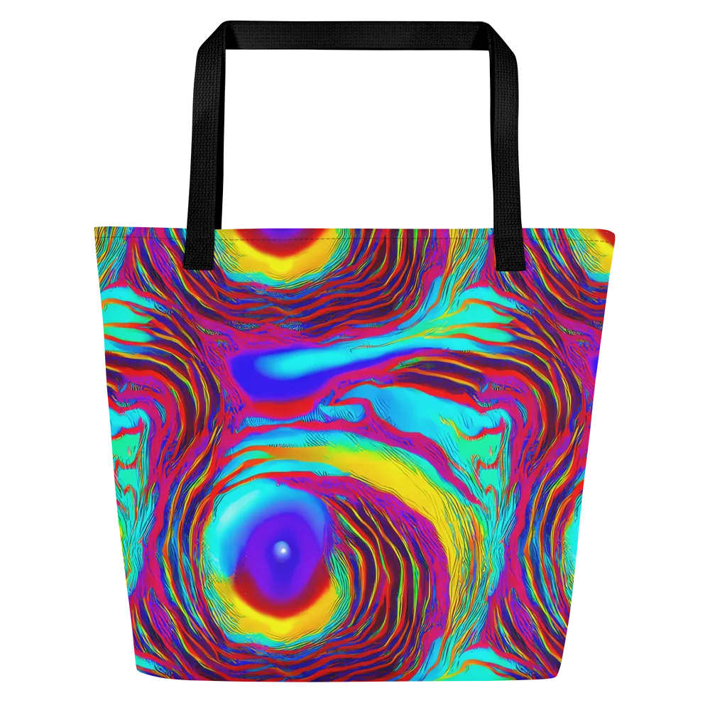 Kapoor Vortex on Large Tote Bag W/ Pocket — Front