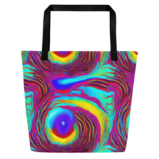 Kapoor Vortex on a Large Tote Bag W/ Pocket