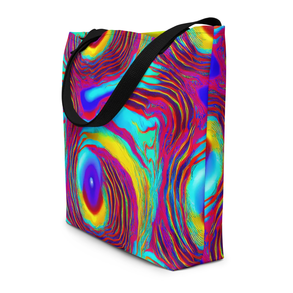 Kapoor Vortex on Large Tote Bag W/ Pocket — Front