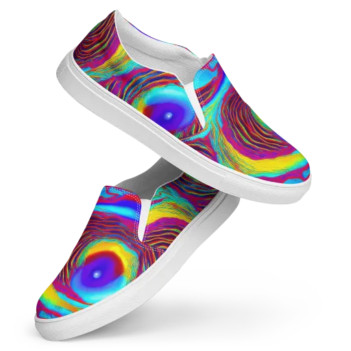 Kapoor Vortex on a Women's Slip-On Canvas Shoes