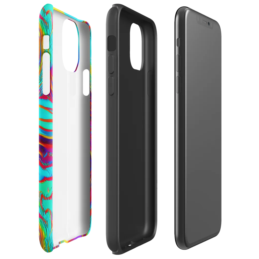 Kapoor Vortex on Tough Case for iPhone® — Right