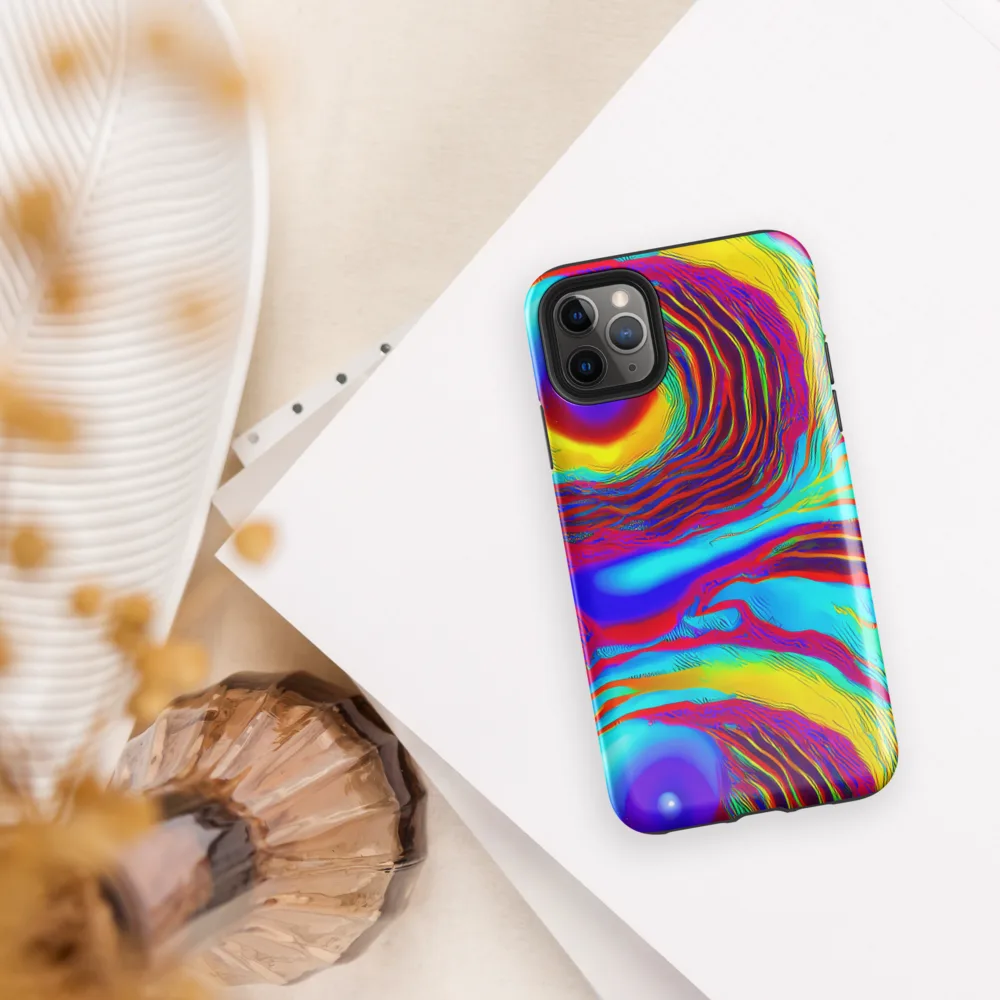 Kapoor Vortex on Tough Case for iPhone® — Front