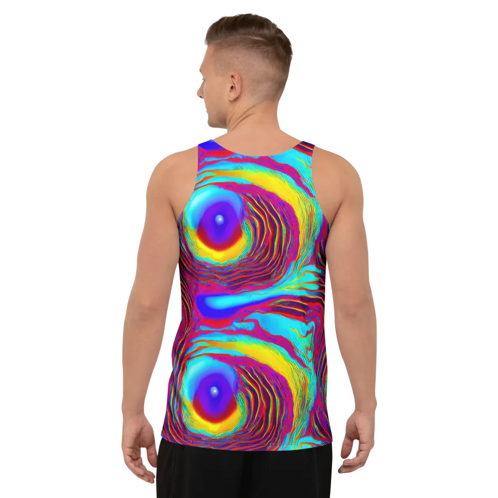 Kapoor Vortex on Men's Tank Top — Back