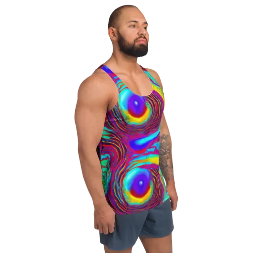 Kapoor Vortex on a Men's Tank Top