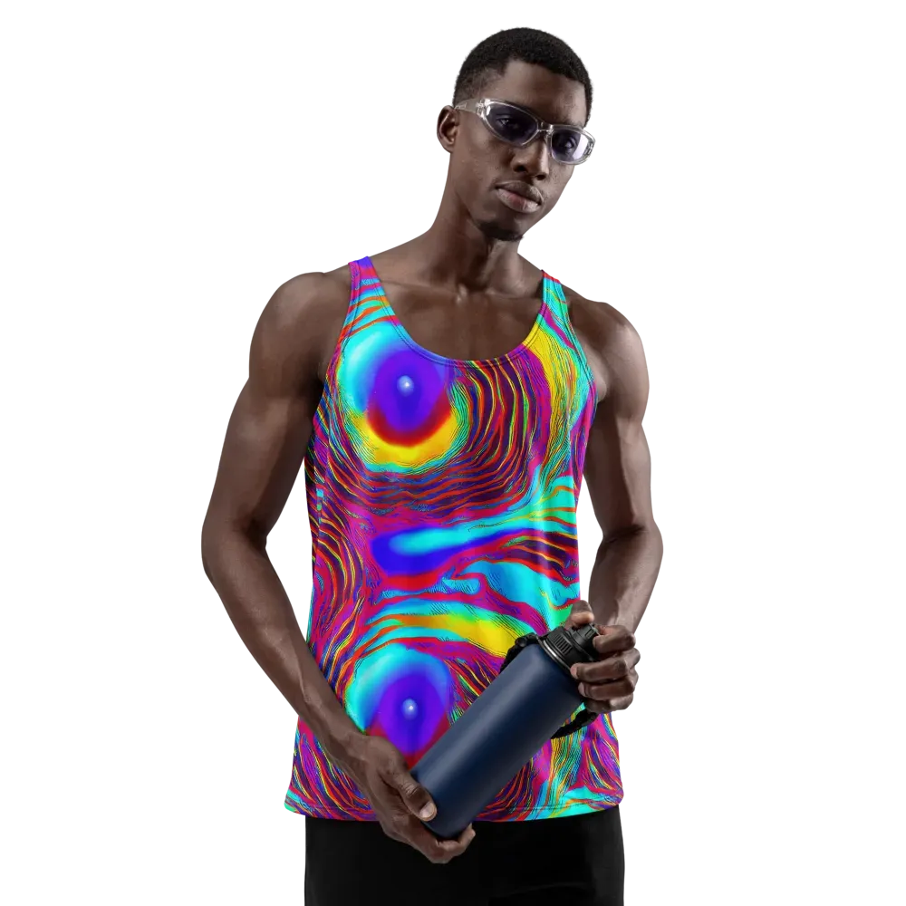 Kapoor Vortex on Men's Tank Top — Front