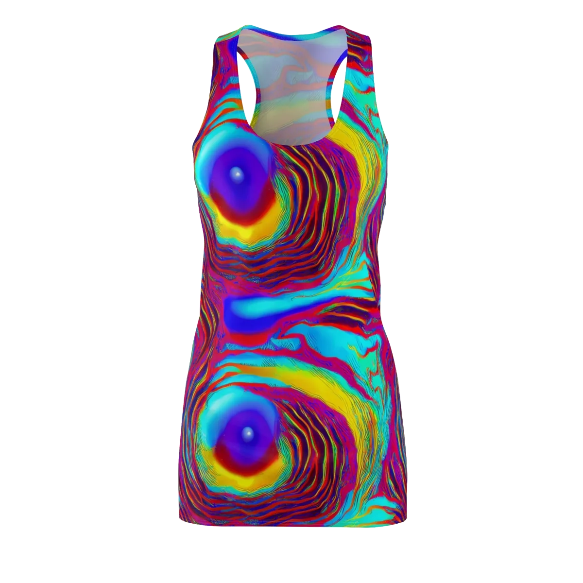 Kapoor Vortex on Racerback Dress — Front