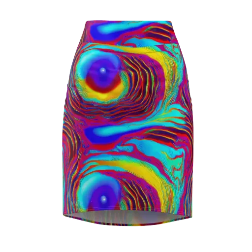 Kapoor Vortex on a Pencil Skirt