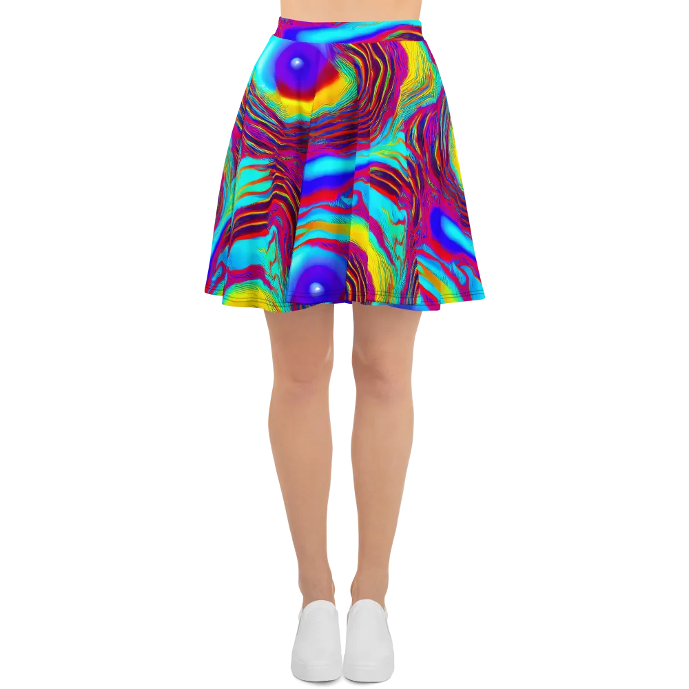 Kapoor Vortex on Skater Skirt — Front