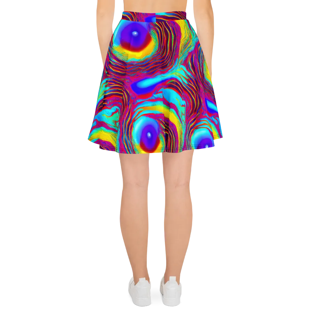 Kapoor Vortex on Skater Skirt — Back